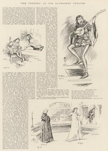 A kísértő, a Haymarket Színházban alkotó: William Douglas Almond