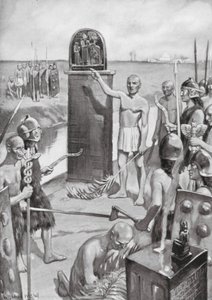 Lagash határának lehatárolása (litho) alkotó: William Edward (after) Wigfull