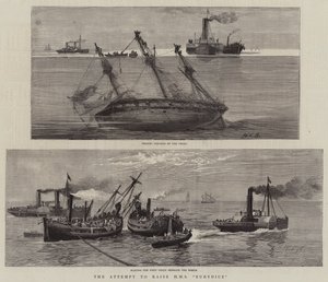 A kísérlet a HMS Eurydice felemelésére