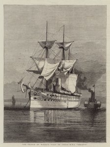 A walesi herceg indiai látogatása, HMS Serapis