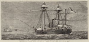 Torpedóhadviselés, HMS Flamingo a Besika-öbölben