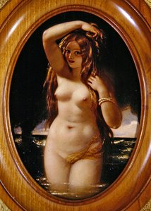 Water Sprite (olaj a panelen)