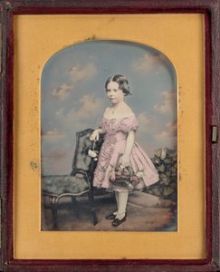 Egy lány portréja,c. 1852 (fotó)