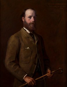 George portréja, Newport vikomt – később Bradford 4. grófja (1845-1915), 1880 körül (olaj, vászon) alkotó: William Edward Miller