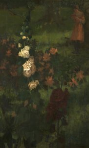 Hollyhocks (A Fairy Tale) 1890 alkotó: William Edward Stott