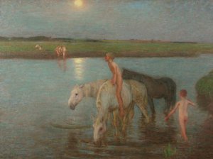 A folyópart alkotó: William Edward Stott