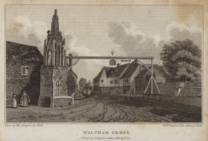 Waltham Cross, London (metszet)