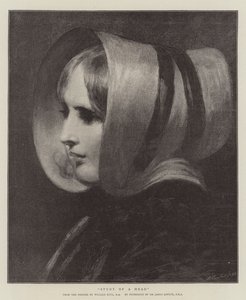Egy fej tanulmányozása alkotó: William Etty