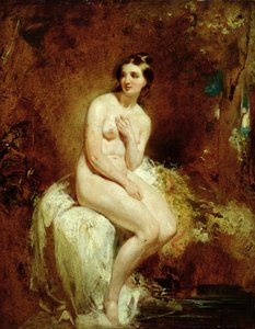A fürdőző alkotó: William Etty