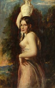The Water Carrier (olaj malomdeszkán)