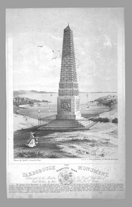 A Yarborough-emlékmű, Bembridge Down, 19. század vége.