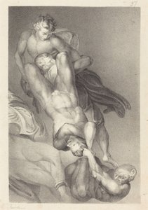 Az utolsó ítélet része Michael Angelotól alkotó: William Fairland after John Flaxman