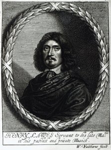 Henry Lawes (1596-1662) alkotó: William Faithorne