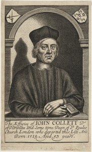 John Colet, D.D. alkotó: William Faithorne