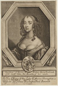Lady Katherine Harrington alkotó: William Faithorne