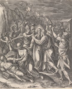 Krisztus árulása alkotó: William Faithorne
