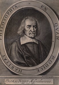 Thomas Hobbes angol filozófus, 1668, 1894