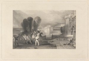 Mannering, Hazlewood és Smugglers alkotó: William Finden