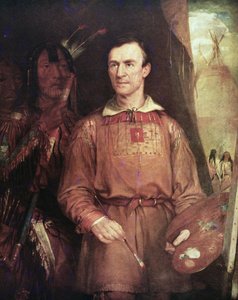George Catlin (1798-1872) 1849 (olaj, vászon) alkotó: William Fisk