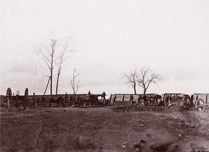 Fort Brady, Virginia, Dutch Gap közelében, 1865.