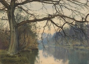 Egy nagy fa a folyóparton, 1892