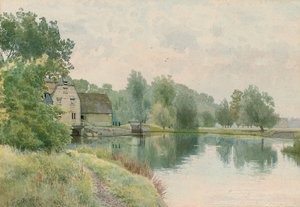 Houghton malom az Ouse folyón, 1914