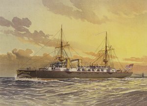 HMS Undaunted, 1. osztályú cirkáló - öves
