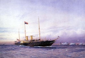 H.M. Yacht Osborne alkotó: William Frederick Mitchell