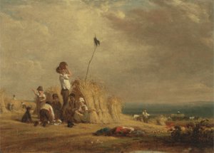 Déli pihenő, betakarítás (olaj a fedélzeten)