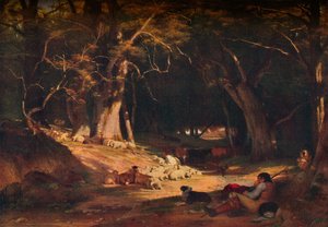 The Mid Day Retreat, 1845