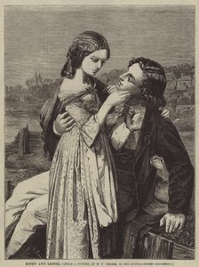 Sophy és Lionel alkotó: William Frederick Yeames
