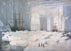 Dundee Antarktiszi Bálnavadászati Expedíció (1892-3) alkotó: William G. Burn-Murdoch