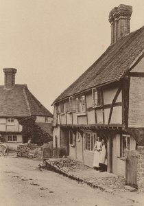 Byworth-ben, Petworth közelében, Sussex (fekete-fehér fotó) alkotó: William Galsworthy Davie