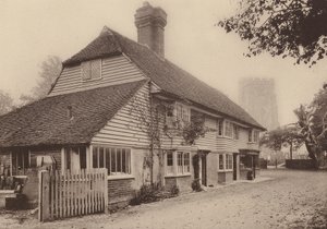 Hawkhurstben, Kentben (fekete-fehér fotó) alkotó: William Galsworthy Davie