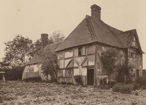 Little Dixterben, Northiam, Sussex (fekete-fehér fotó) alkotó: William Galsworthy Davie