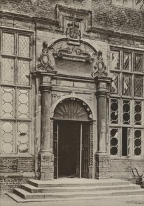 Doorway, Aston Hall, Warwickshire (f/w fotó)