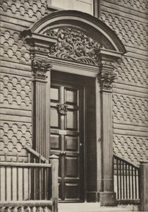 Doorway, Cranbrook, Kent (f/w fotó) alkotó: William Galsworthy Davie