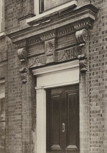Doorway, Longbridge House, Farnham, Surrey (f/w fotó) alkotó: William Galsworthy Davie