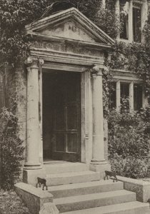 Doorway, The Deanery, Battle, Sussex (f/w fotó) alkotó: William Galsworthy Davie