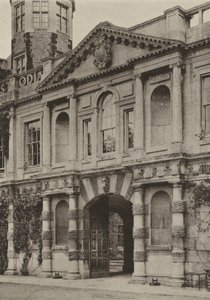 Doorway, The Gateway, Castle Ashby, Northants (f/w fotó) alkotó: William Galsworthy Davie