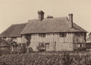 Great Daux Farm, Billingshurst, West Sussex (fekete-fehér fotó) alkotó: William Galsworthy Davie