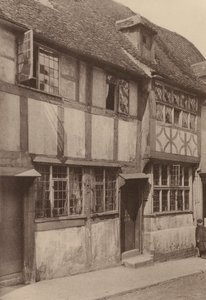 West Street, Rye, Sussex (fekete-fehér fotó) alkotó: William Galsworthy Davie