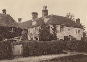 Market Cross House, Hawkhurst, Kent (fekete-fehér fotó) alkotó: William Galsworthy Davie