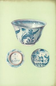 Tál, valószínűleg Pisában készült, 1638-ban (színes litó)