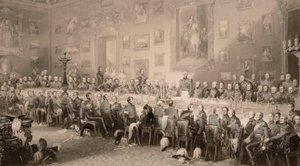 A Waterloo-i bankett az Aspley House-ban 1836. június 18-án.