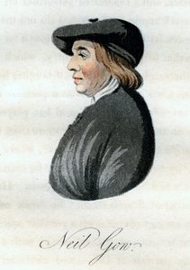 Neil Gow, skót hegedűs, 1800.