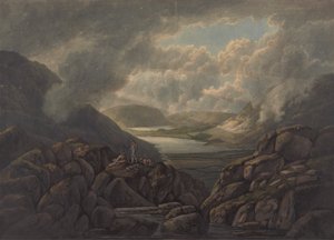 Kilátás a Buttermere-tavakra és a Crummock-vízre