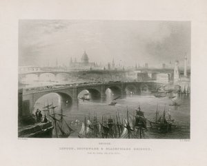 London általános képe alkotó: William H. Bartlett