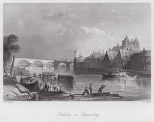 Ratisbon vagy Regensberg (metszet)