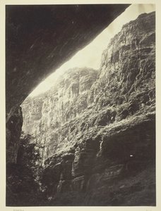 Cañon of Kanab Wash, Colorado River, Looking South, 1872.